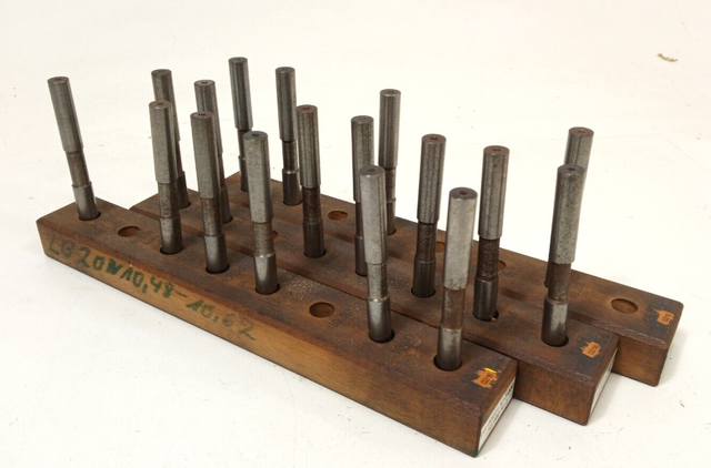 17x Präzisions-Prüfstifte 10,50-10,94 mm Messstifte Prüfdorn