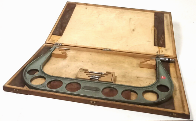 Mauser Bügelmessschraube 400-500 mm Mikrometer Micrometer Meßschraube 425-475 mm