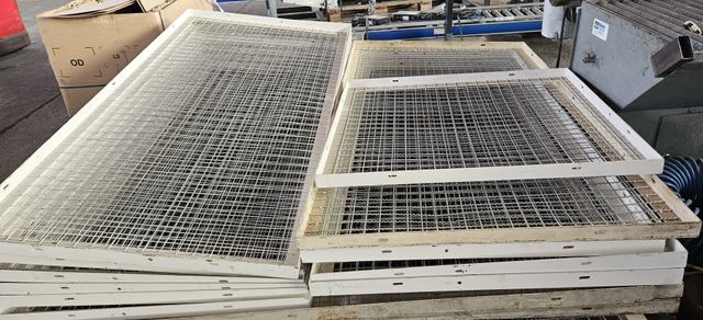 18 x Rückwandgitter für Palettenregal Schutzgitter Gitterrückwand Gitter