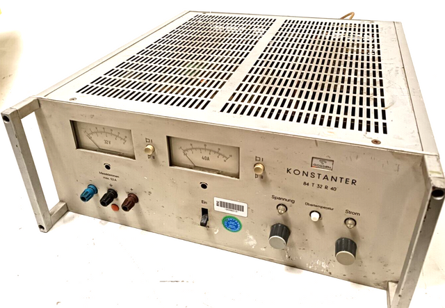 Gossen Konstanter 84 T 32 R 40 Gleichstromversorgung  220V 50...60Hz | 84T32R40