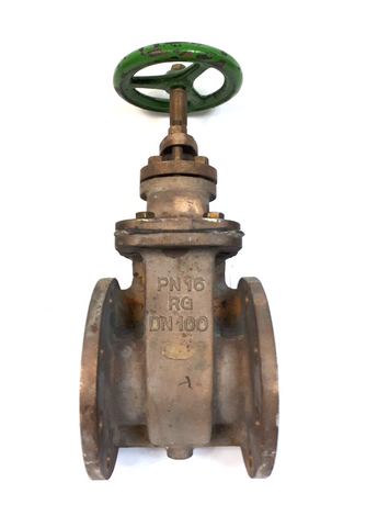 Absperrventil PN16 RG DN100 Absperrschieber Flansch-Absperrventil