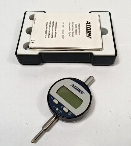 Atorn Digitale Messuhr 3 040 3001 Mikrometer 0-12,5mm Messuhr 0,01mm | 30403001
