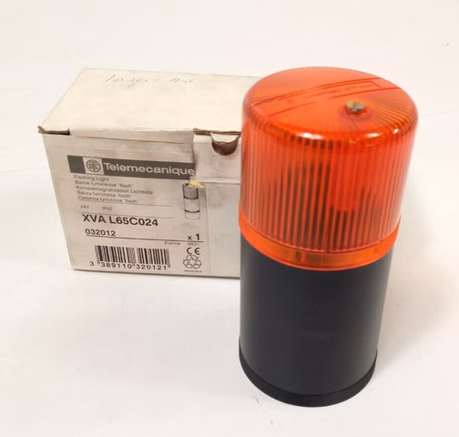 Telemecanique Schneider Kompaktsignalstation Lichtblitz Orange XVA L65C024