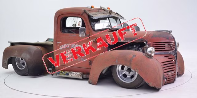 Dodge 1946 Pick Up US USA Car Hot Rod Rat Rod Showcar 318 Chrysler Motor