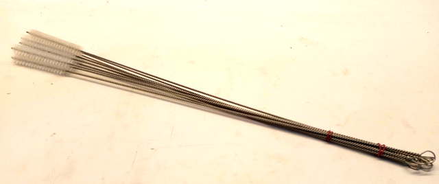 10x Lessmann 544.821 Zylinderbürste, Bürste, Innenbürste, 600x100, PA, 15mm