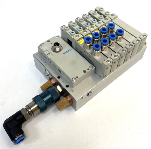 Festo VABM-L1-14G-G14-6-GR Ventileinheit 573491 VUVG-S14-M52-AZT-G18-1T1L 573939