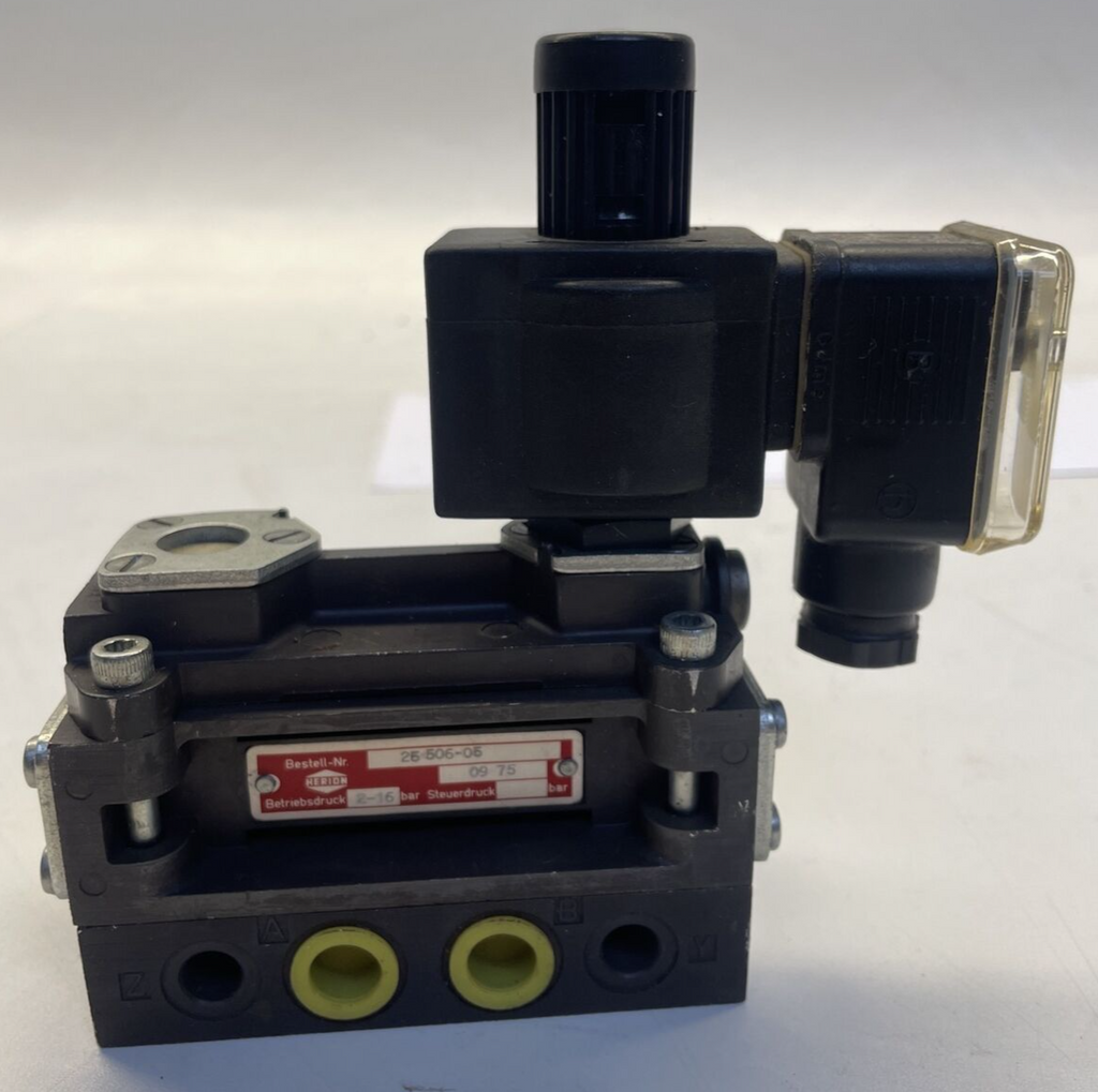 HERION 25 506-05 Magnetventil 25506 | 25-506-05 | 2-16 bar Ventil 