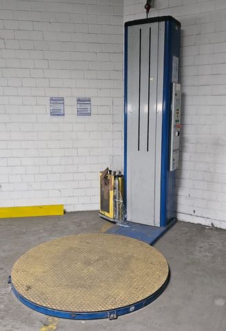 Brüninghaus Siat Halbautomatische Palettenwickelmaschine Stretchmaschine