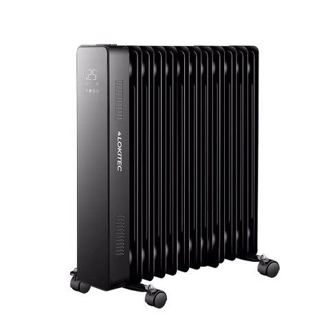 LOKITEC Ölradiator LK-Y411W Elektrische Heizung Heizkörper Elektroheizung 2500W