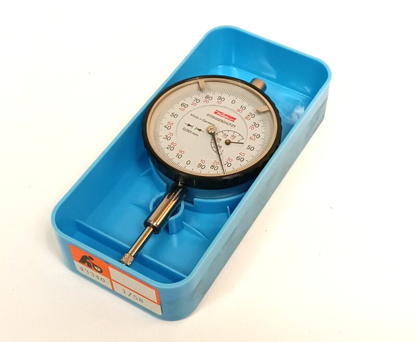 Käfer Stossgeschützt Feinmessuhr 0- 90 Messuhr 0,001mm 43340