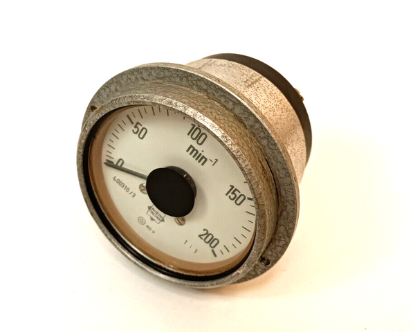 Rhein Tacho 400310/3 Analoganzeige 0 - 200 min 40V Anzeige Ø 100 mm