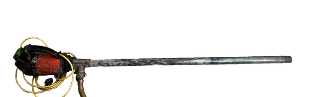 Flux F458 U | F 430 PP-40/33-1200 Motor Faßpumpe 45809827 | Pumpe 230V 460W 2,2A