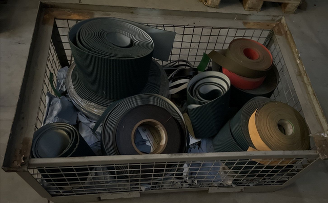 POSTEN Transportband Quer Förderband Förderbandgummi Futterband Förderbandrolle