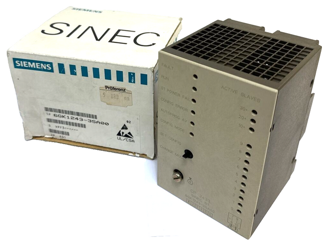 Siemens SINEC 6GK1243-3SA00 Kommunikationsprozessor Prozessor E:01