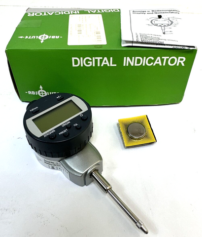 Absolute Digital-Messuhr Uhr Feinzeiger 0-25.4mm/1.0"