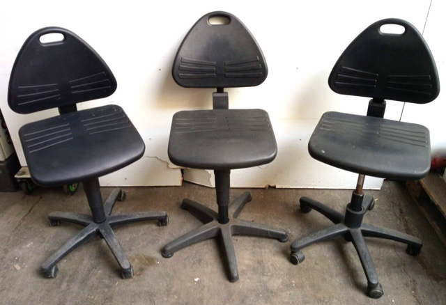3 x Bimos Stühle Arbeitsstuhl Drehstuhl Bürostuhl