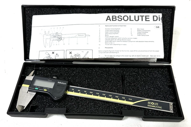 Mitutoyo Absolute Digimatic 500-184-20 | CD-15CPXR digitaler Messschieber 150 mm