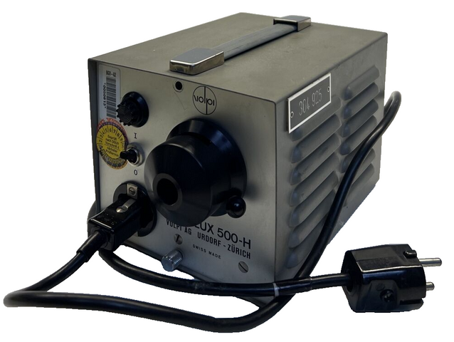 VOLPI INTRALUX 500-H | Lichtquelle 500 H | Kaltlichtquelle 220V | 50/60 Hz 500W