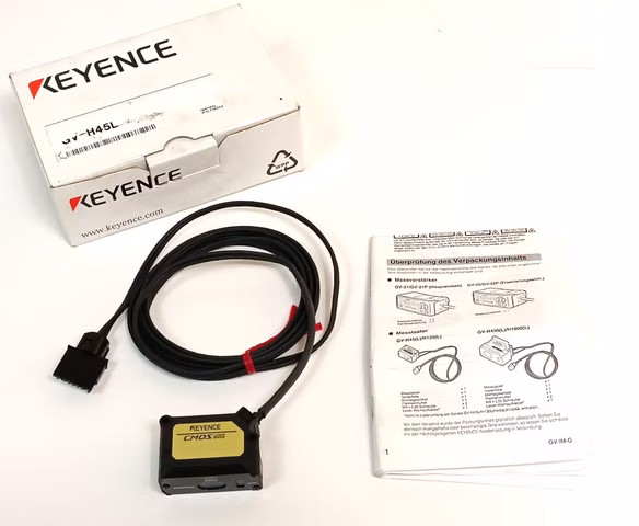 Keyence GV-H45L CMOS Lasersensor Messverstärker Lasersteuerung Sensor