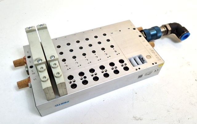Duplicate 38889 https://www.ebay.de/itm/126486756398 Festo 573493 VABM-L1-14G-G14-8-GR Anschlussleiste Ventilinsel