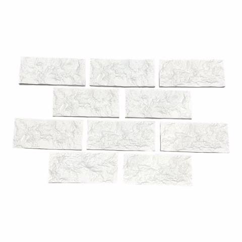 48m² Stone Design Decor Riemchen White Mini Verblender Naturstein Fliesen