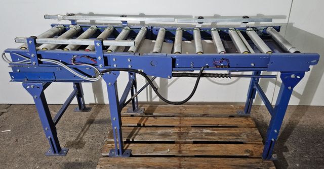 Interroll Rollenbahn mit 24 V Antrieb Rollenförderer 1700 mm Rollen 500 mm