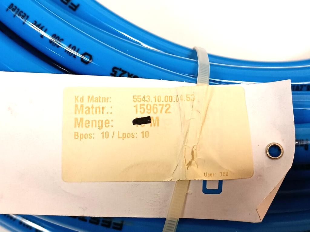 Festo PUN-16x2,5-BL Kunststoffschlauch 30m Kunststoffschlauch
