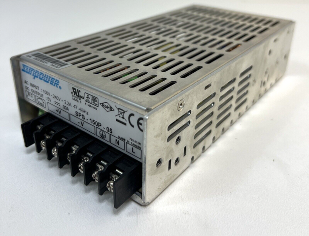 SunPower SPS-150P-05 Einbau-Netzteil SPS150P05 SPS-Serie | 60-460-176