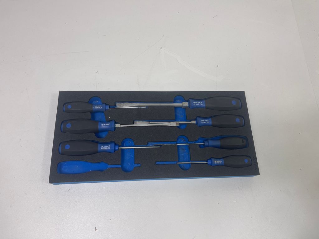 Hoffmann Holex 8-teilig Schraubendreher für Schlitz in