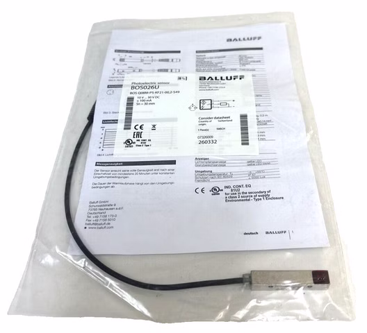 Balluff BOS026U Lichttaster | BOS Q08M-PS-KF21-00,2-S49 Photoelectric Sensor