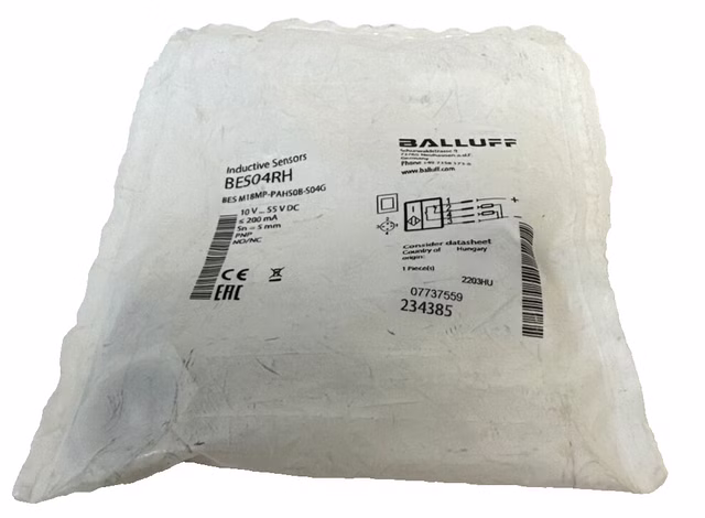 Balluff BES04RH Induktiver Näherungsschalter Sensor BESM18MP-PAH50B-S04G