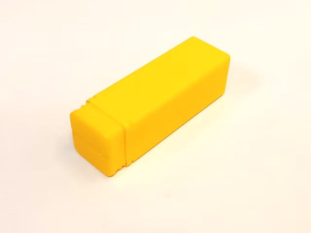 100x Rose Plastic QP 35 120 Yellow Verpackungshülse Rasterverstellung