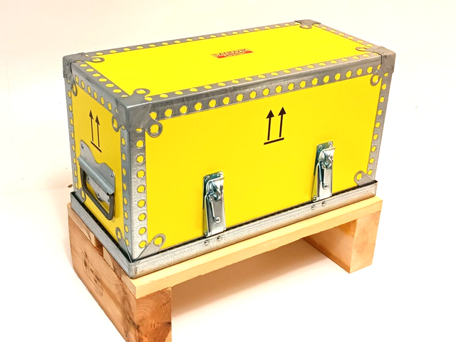 Sandvik Coromat Transportbox Kiste Box Transportkiste Transportbehälter 42x19x24cm