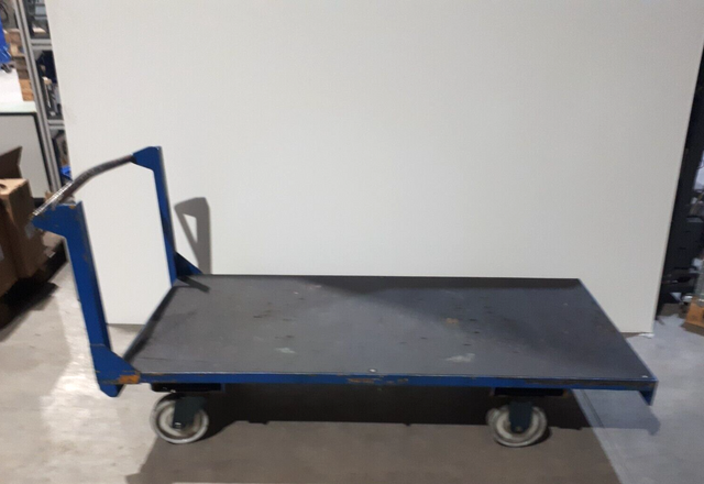 Schwerlast Plattformwagen Schiebebügelwagen Transportwagen 180x80cm bis 1300 Kg