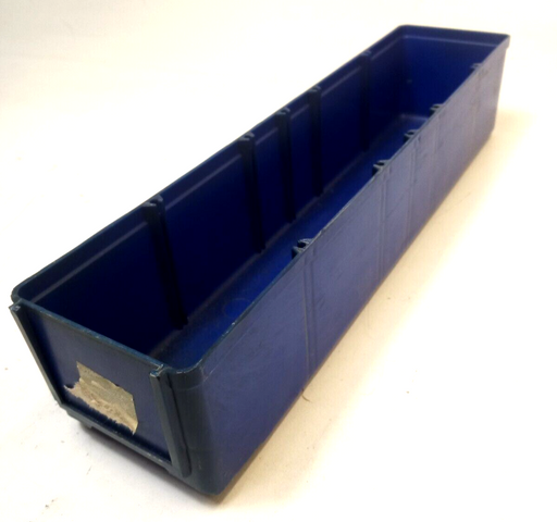 12x Perstorp Regalkasten 88 x 395 x 82 mm (BxTxH) Lagerkiste Einsatzkasten blau