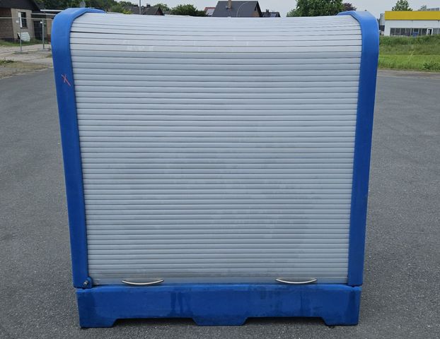 Asecos PE-Depot Gefahrstoffdepot Gefahrstofflager Rolljalousie 