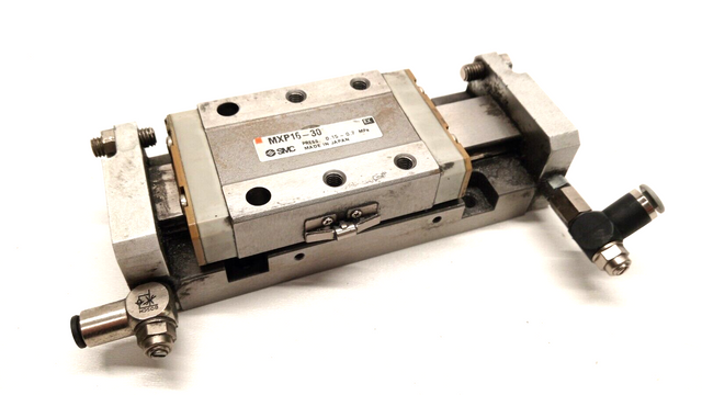SMC Präzisions-Schlitteneinheit MXP16-30,Linearführung,  Schlittenführung