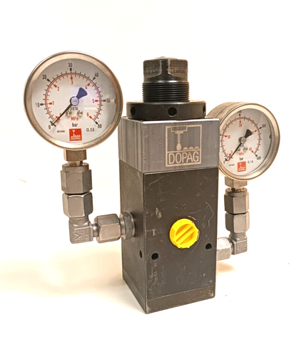 DOPAG Reduzierventil 400.25.92 B Materialdruck-Reduzierventil Regler max. 250bar