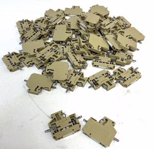 44x WEIDMÜLLER SAKR 15 STB Terminal Block 041286 Größe C 4mm² 300V 10A