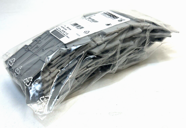 50x Phoenix Contact D-STIO 2,5/3 Endkappe 3209112  | DSTIO2,53