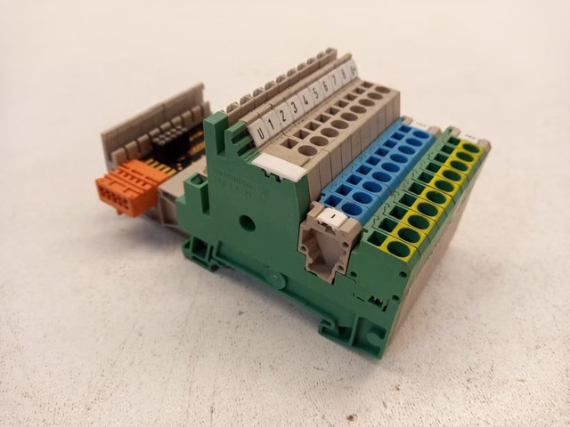 Weidmüller ZSB 1.5/8-S/-/PE Klemmblock Basis 167748 Basisklemmblock 1.5/8 S/-/PE