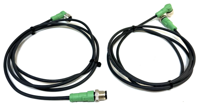 2 x Phoenix Contact 1668496 1,5 PUR 4x0,34 Sensorkabel Aktorkabel Steckverbinder
