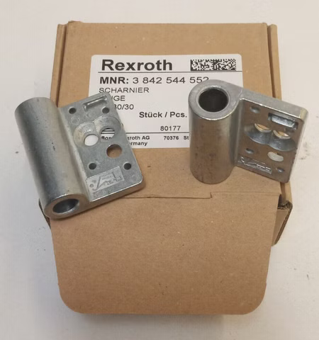2x Rexroth 3 842 544 552, 3842544552, Bolzenverbinder Bolzen CS: 30/30