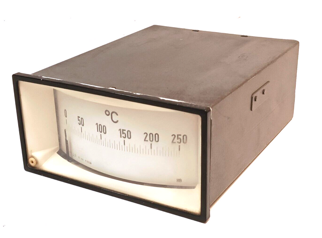 Hartmann & Braun PT 100 Analoganzeige °C Messgerät | Pt100