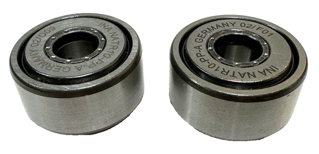 2 x INA NATR10-PP-A Stützrollenlager Rollenlager Lager NATR10PPA