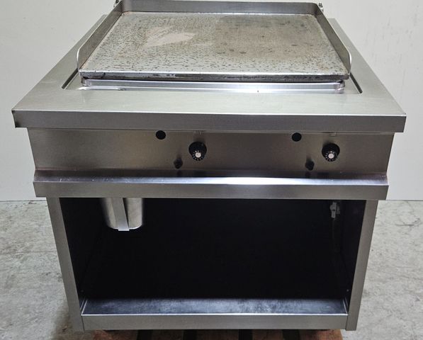 Gastro Gas Griddleplatte Bratplatte Grillplatte Gasgrill Grill Bräter