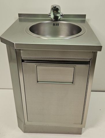 KWC Handwaschbecken Waschtisch mit Abfalleimer HxBxT 90x63x60cm Sensorschaltung