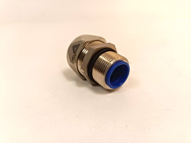 2x 10610000016 Flexa EG-P Metallverschraubung gerade Gewinde PG16x1,41