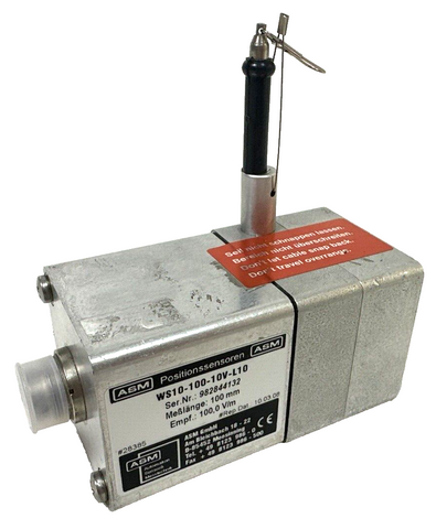 ASM WS10-100-10V-L10 Positiossensor Sensor Seilzugencoder Meßlänge: 100 mm