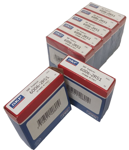 7x SKF 6006-2RS1 Kugellager 30 x 55 x 13 mm 2RS1 Rillenkugellager 60062RS1